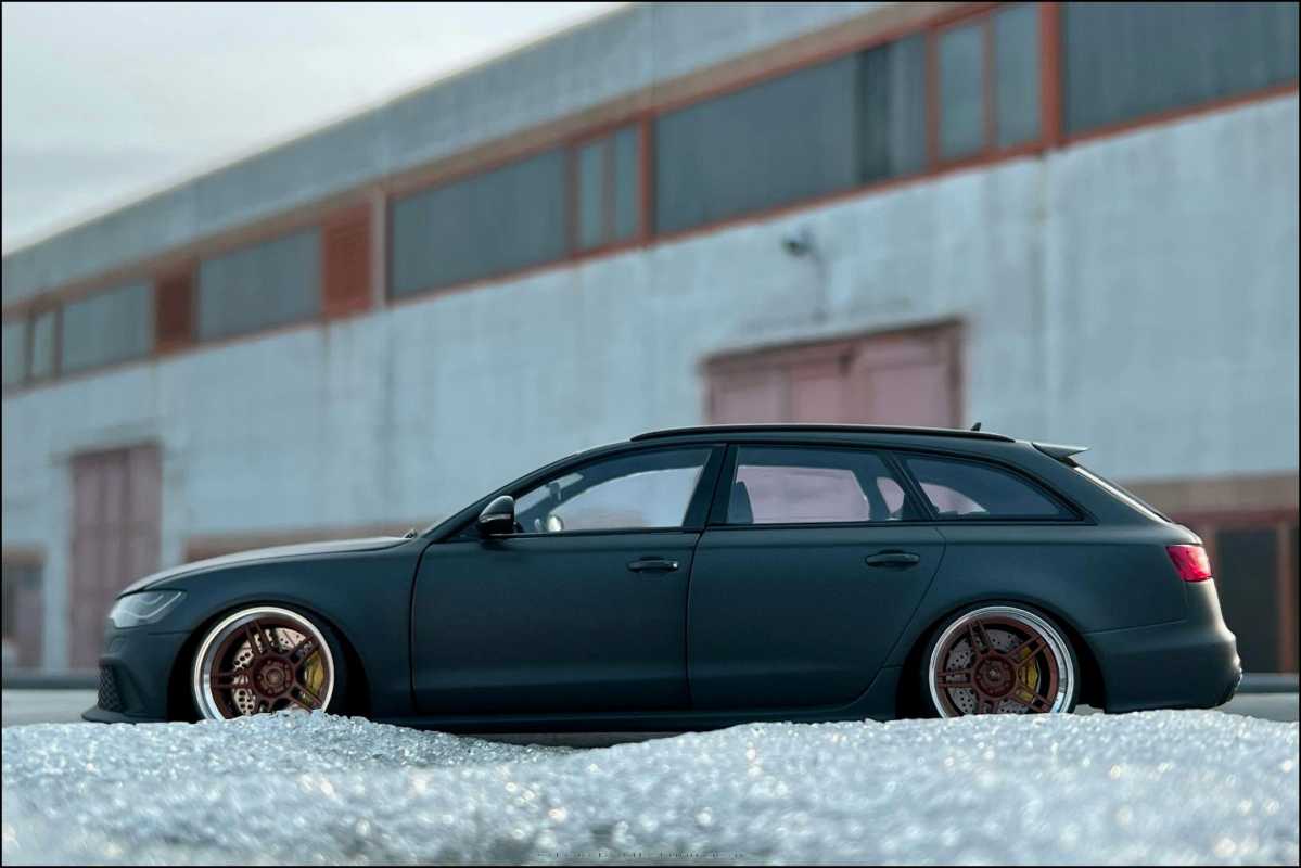 MB-TuningCars - 1:18 Audi RS6 C7 4G Daytona Grey Modell 2013